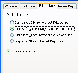 Disable F-Lock